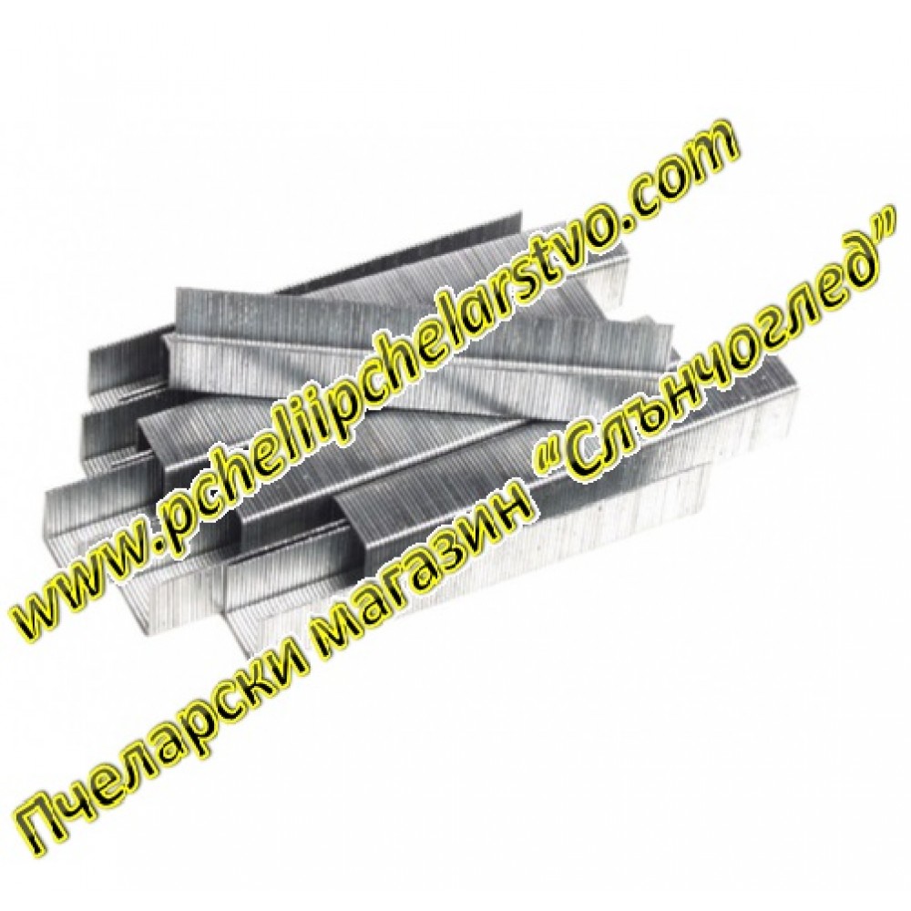 Скоби за пневматичен такер-16x12.8x1мм